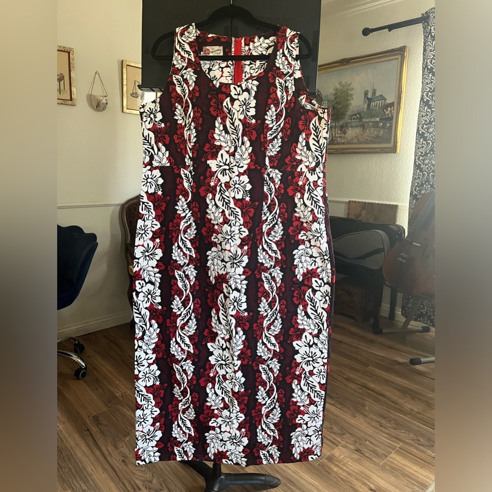 Hilo Hattie Hawaiian Original Hula Aloha dress sz 22 NEW